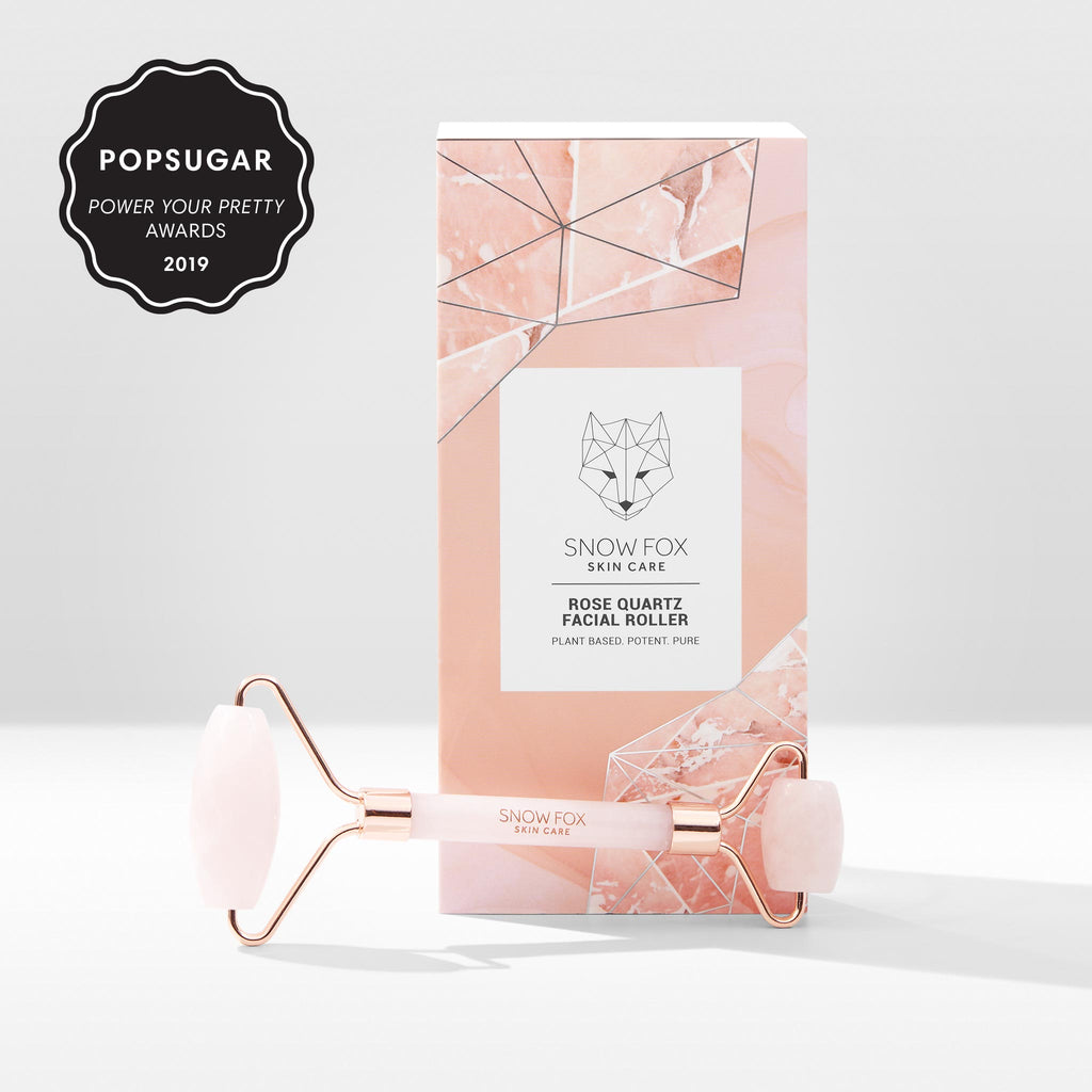 Rose Quartz Roller – Snow Fox Facial Skincare